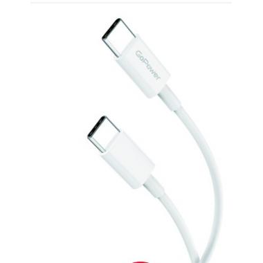 Шнур GoPower GP10TT (type-c - type-c) white купить в Анапе