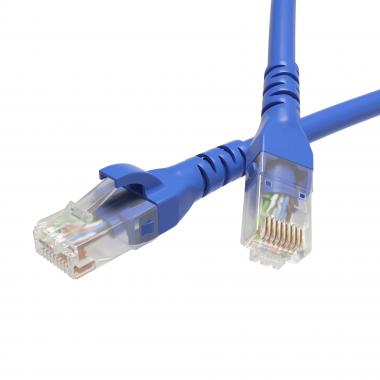 Патч-корд Atcom UTP 5e кат.(RJ-45) синий 7.5 м купить в Анапе