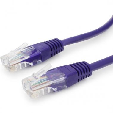 Патч-корд Cablexpert UTP 5e кат.(RJ-45) фиолетовый 5 м купить в Анапе