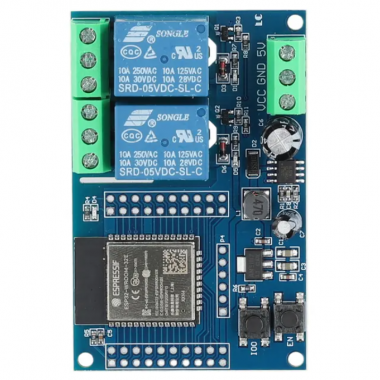 Контроллер СКУД - Контроллер универсальный на МК ESP32 - 2 канала (12В) купить в Анапе