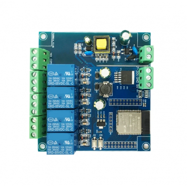 Контроллер СКУД - Контроллер универсальный на МК ESP32 - 4 канала (220В) купить в Анапе