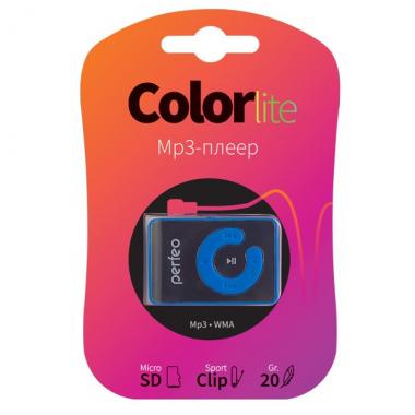 MP3 плеер Perfeo Color-Lite (голубой) купить в Анапе